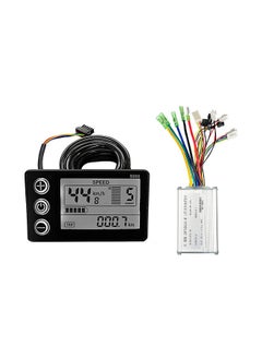 Intelligent Electric Bike 15A Controller with Backlight LCD Display Set E-Bike Conversion Tools Kit Bicycle to E-Bike Accessory