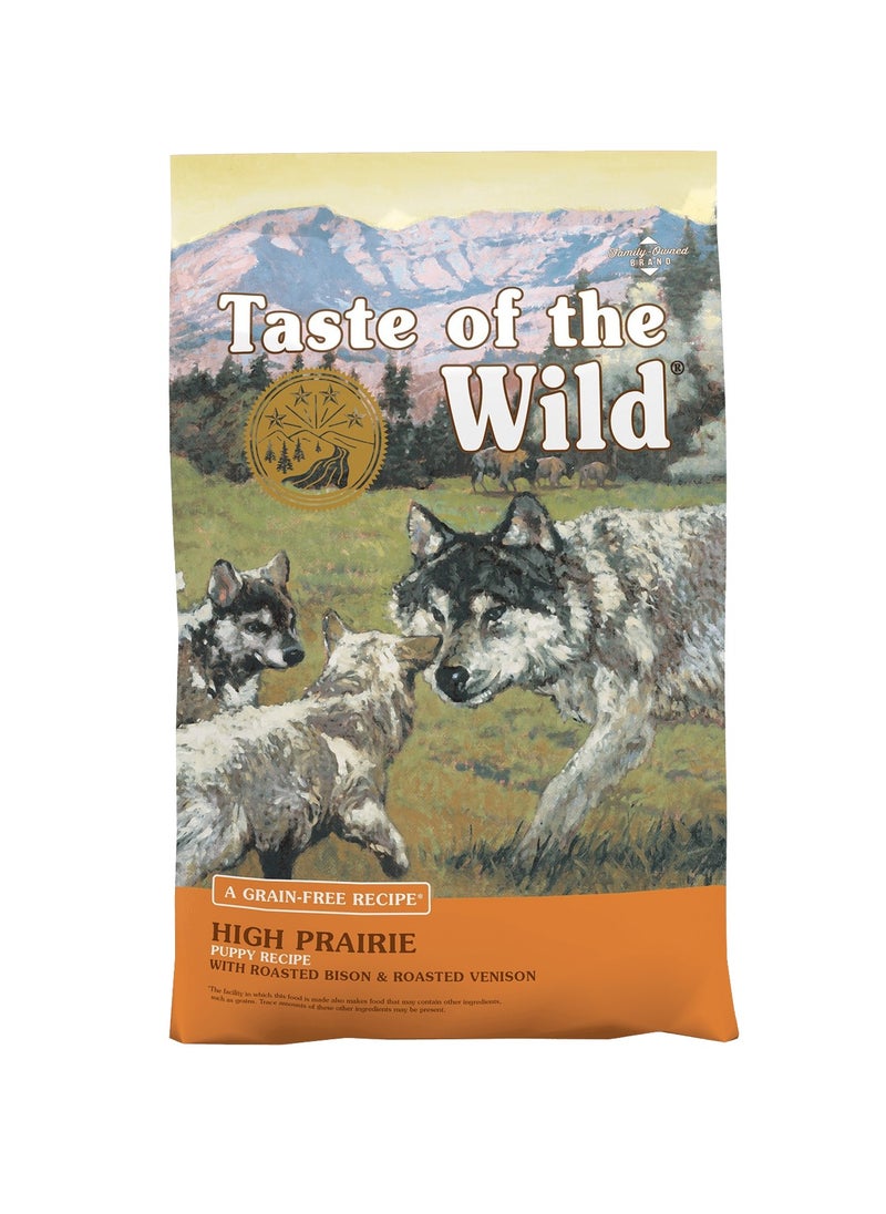 Taste of the Wild - High Prairie Puppy Recipe With Roasted Bison And Roasted Venison Dry Dog Food 2kg - Image 1