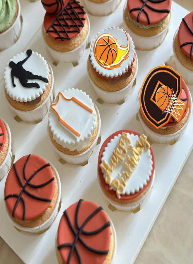 FCKEMLDS Ball Silicone Molds Basketball Sports Theme Fondant Molds Set of 3 Pink Silicone Irregular Shape Cake Molds for Chocolate Candy Gum Paste Cupcake Topper Polymer Clay - Image 5
