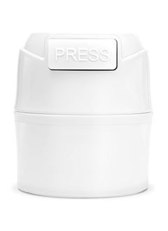 Lyon lash Glue Storage Container Pure White Airtight Adhesive Holder For Eyelash Extension Glues Sealed Jar/Tank/Box/Bottle Lashes Extensions Supplies  - Image 1