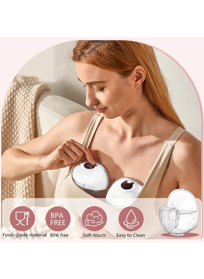 IVARONAL S32 Breast Pump Milk Collector Cup Compatible with NCVI NICEGREEN Nuliie Zooawa Sunnaltree s32 Wearable Breastpump - Image 4