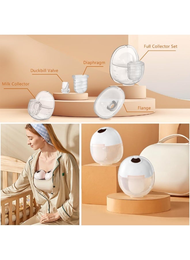 IVARONAL S32 Breast Pump Milk Collector Cup Compatible with NCVI NICEGREEN Nuliie Zooawa Sunnaltree s32 Wearable Breastpump - Image 5