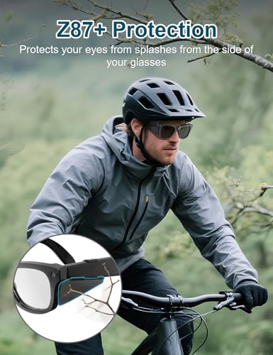 RCstyle HiBloks Glasses Side Shields Compatible with Ray-Ban Meta Wayfarer/Skyler/Headliner Gen 2 & Oakley Meta HSTN Smart Glasses Accessories, Safety Clip-on Eye Glasses, Durable, Lightweight and Comfort - Image 5