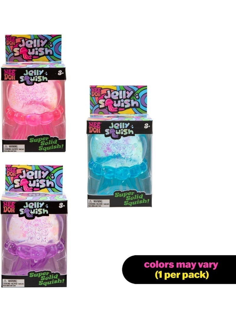 Needoh NEE DOH Jelly Squish | Jelly-like Stress-Relieving Toy with Swinging Tentacles - A Sensory Relief Tool (Pink) - Image 3