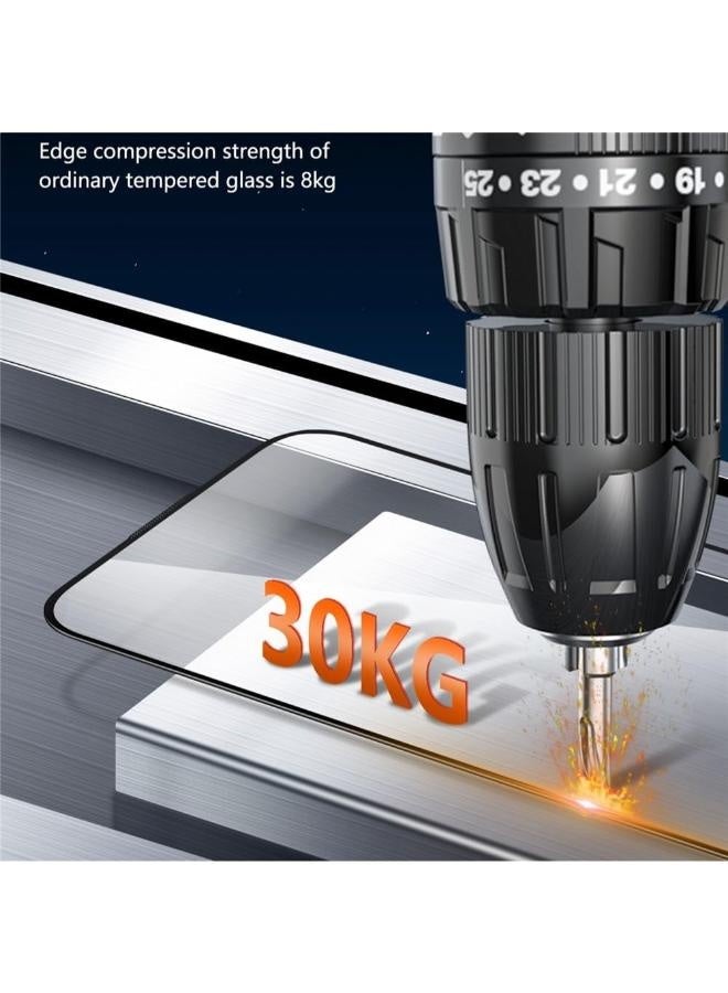 جوي روم حماية شاشة زجاجية مقساة لجهاز آيفون 17 برو ماكس، تغطية كاملة 2.5D مع تصميم مضاد للغبار، وضوح عالي الدقة - Image 4