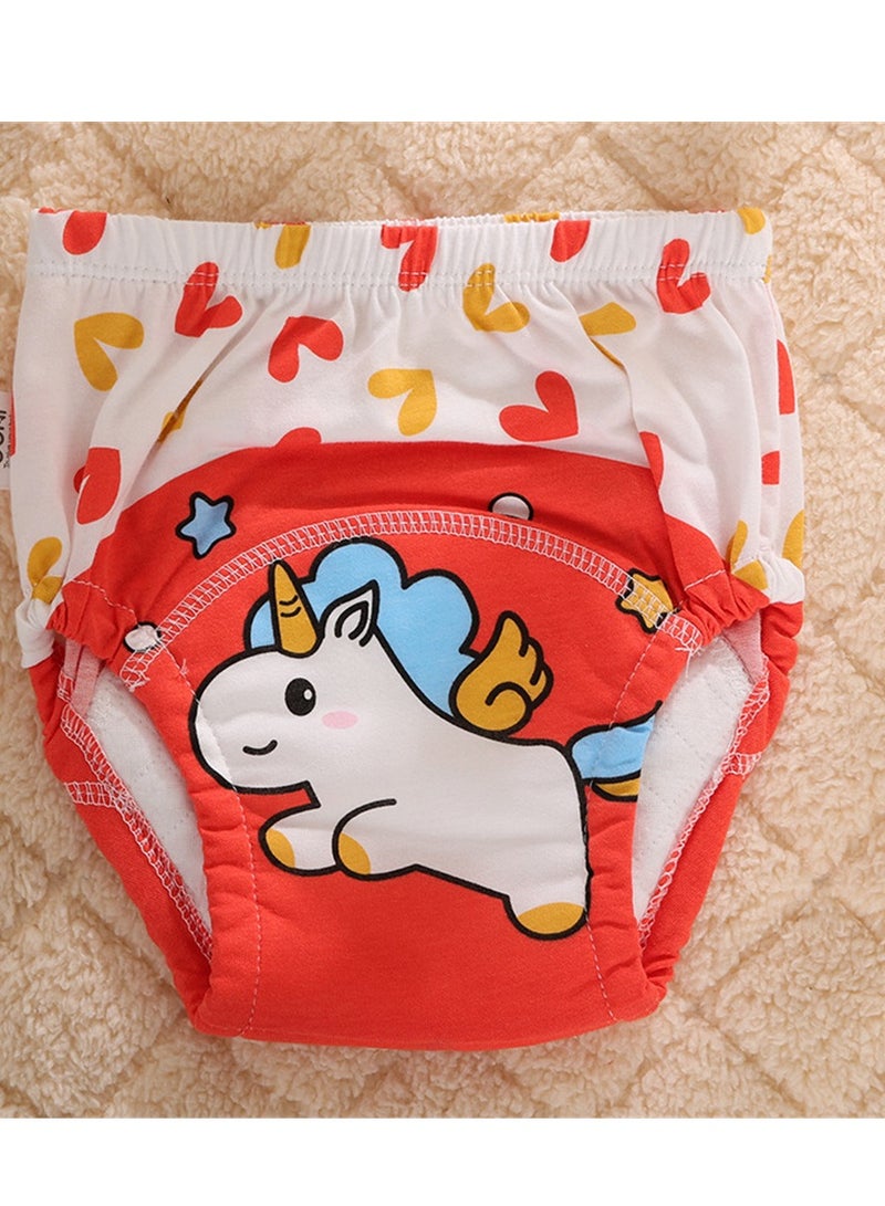 Loquat Baby Reusable Cloth Diaper Red