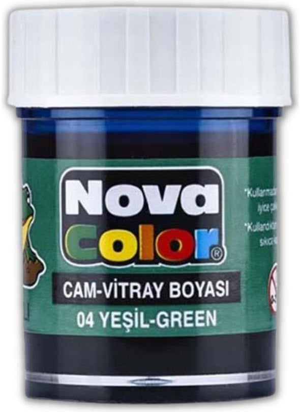 Nova Color - طلاء زجاج ملون من نوفا كولور 25 مل - Image 1