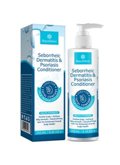 Roycederm Roycederm Seborrheic Dermatitis Psoriasis Conditioner: Scalp Treatment for Folliculitis Psoriasis Dry Itchy Scalp Oily Hair - Dandruff Conditioner for Healthy Hair  - Image 1