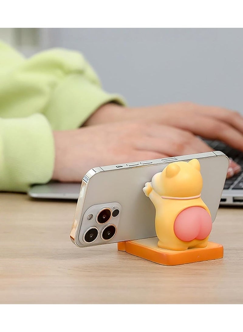 Cute Cat Phone Holder - Universal Cellphone & Tablet Stand, Novelty Desk Accessory for Bedroom & Office - Image 5