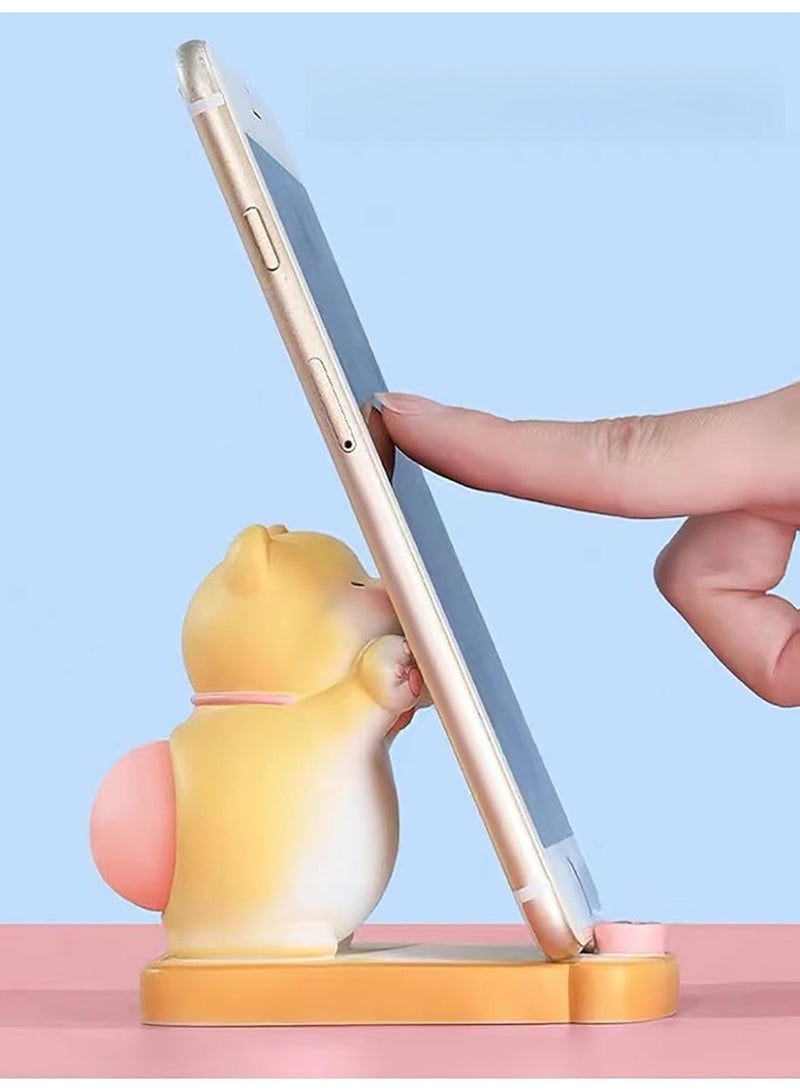 Cute Cat Phone Holder - Universal Cellphone & Tablet Stand, Novelty Desk Accessory for Bedroom & Office - Image 4