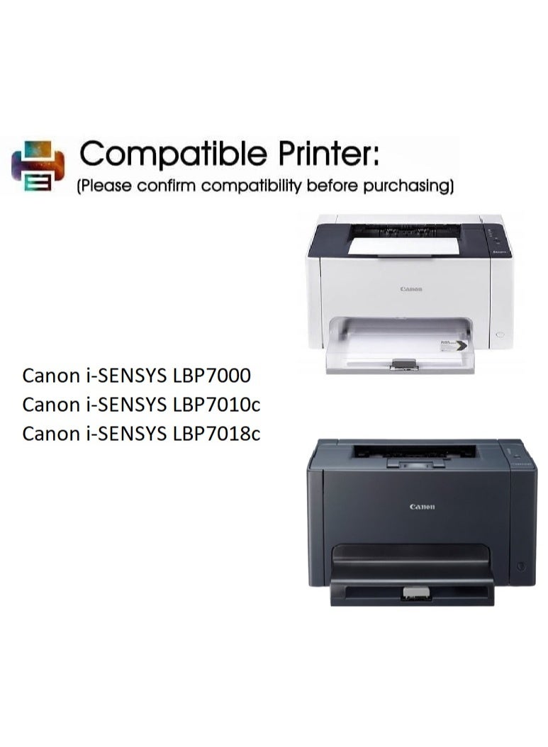 CRG 729 Yellow Toner Cartridge Replacement For Canon i-SENSYS LBP7000, i-SENSYS LBP7010c, i-SENSYS LBP7018c (Yellow) - Image 5