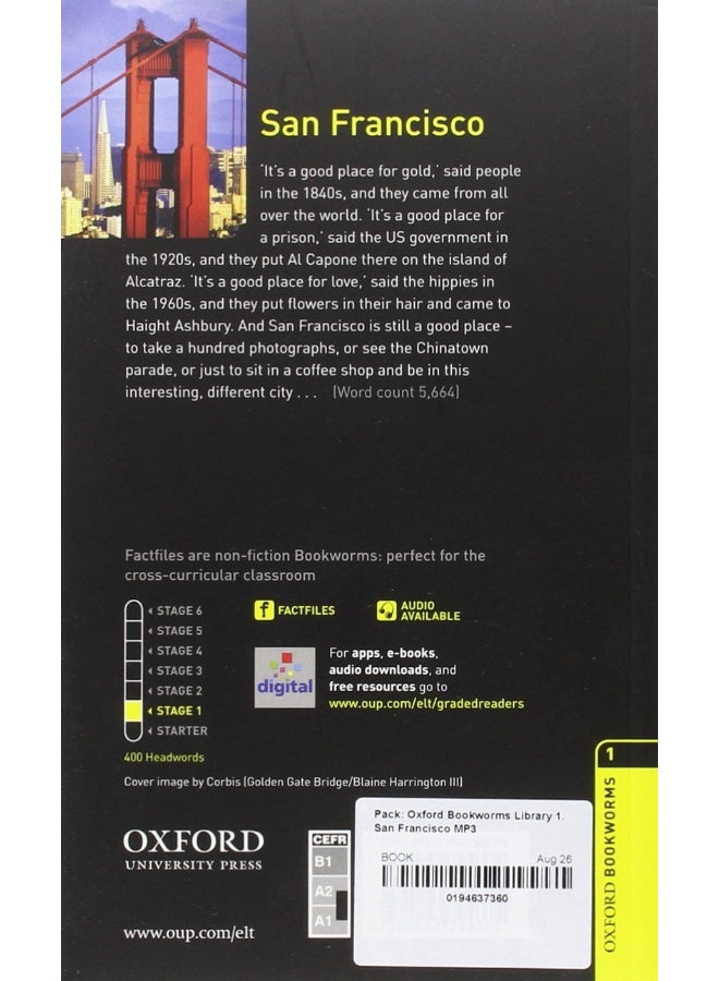 OXFORD UNIVERSITY PRESS Bookworms 1. San Francisco MP3 Pack - Image 2