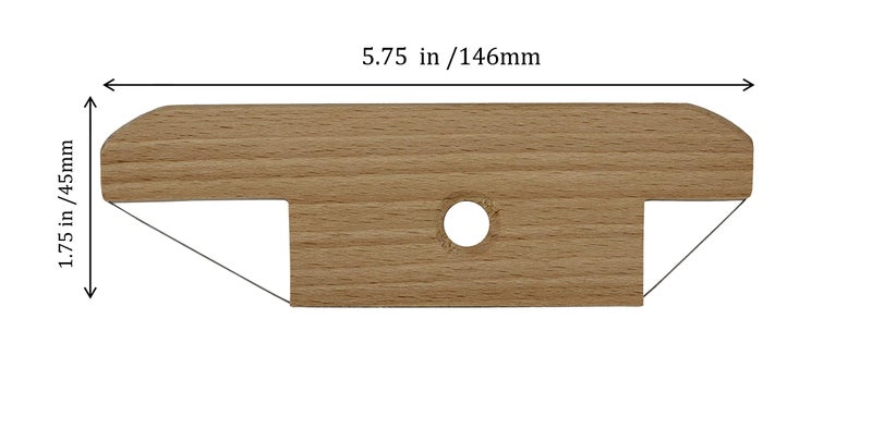 Creative Hobbies Wood and Wire Bevel Cutter Clay Trimming Tool for Pottery, Ceramics and Sculpting - Image 4