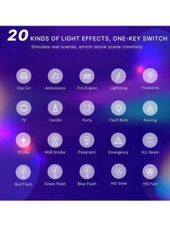 Generic VL120 LED Video Light on Camera, Mini Rechargeable 120 LED Photography Lighting Fill Lamp 3200K-6500K Bi-Color Dimmable, CRI95+, Built-in 3100mAh Battery for Canon Nikon Sony DSLR Cameras  - Image 2