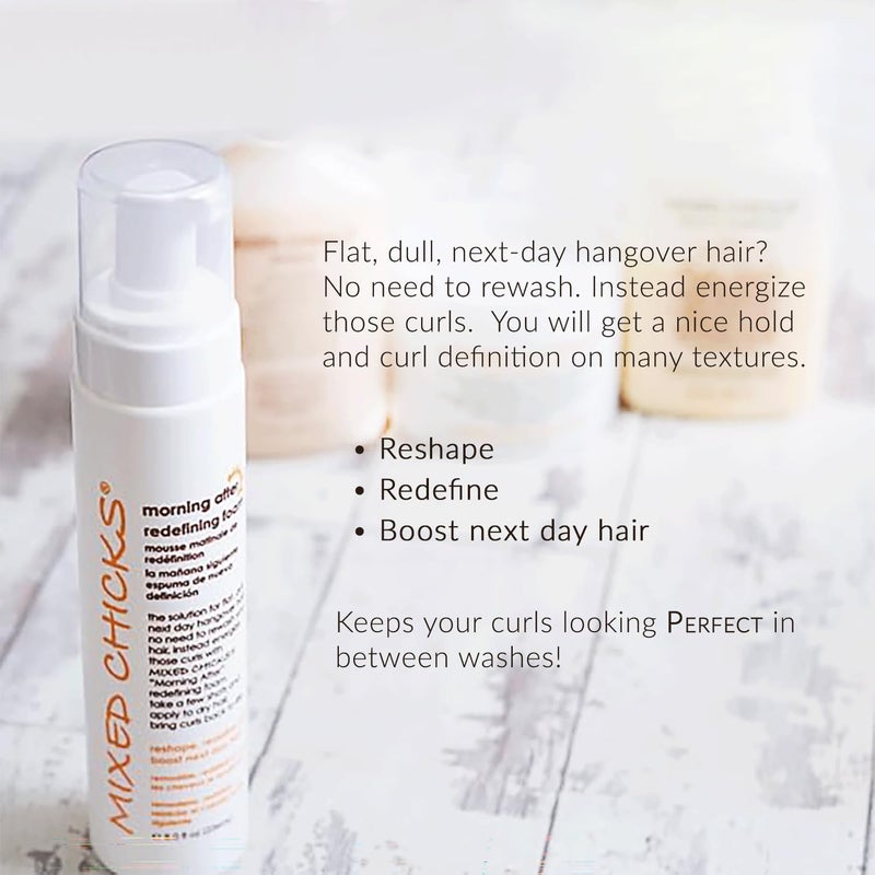 Mixed Chicks Morning After Redefining Hair Foam, 8 fl.oz. / 236ml - Image 3