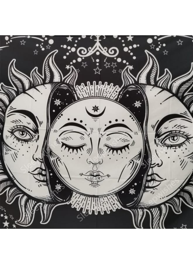 Hendi Mandala Bohemian Mandala Printed Wall Tapestry – Colorful Hippie Art Décor – Lightweight Polyester –  Bedroom, Living Room, Dorm Decoration - Image 2