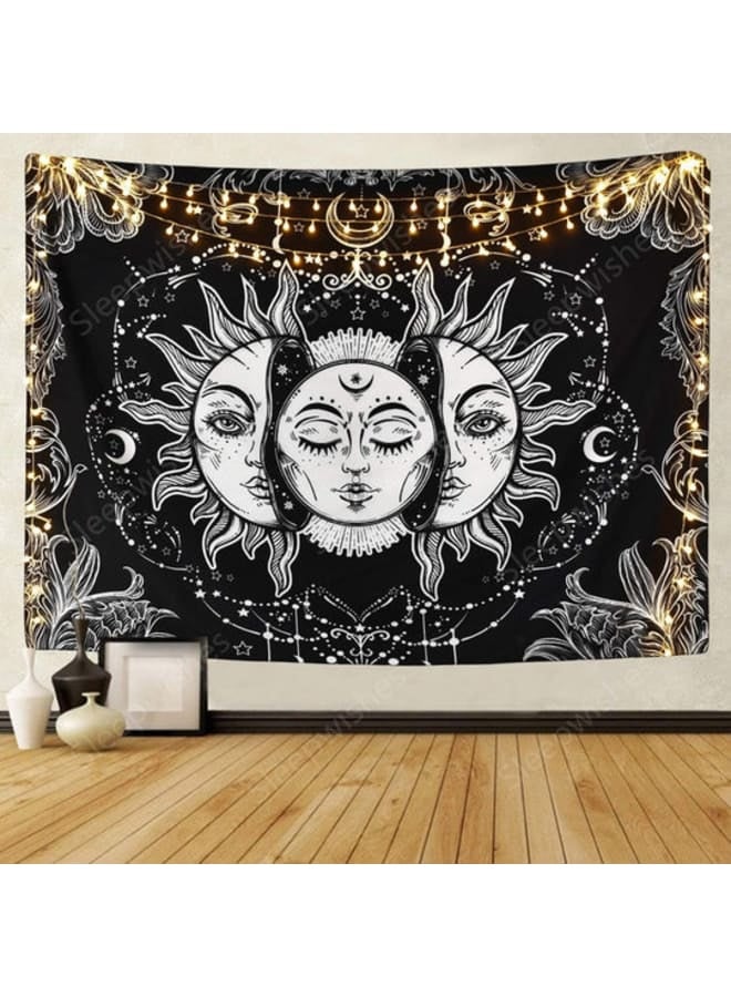 Hendi Mandala Bohemian Mandala Printed Wall Tapestry – Colorful Hippie Art Décor – Lightweight Polyester –  Bedroom, Living Room, Dorm Decoration - Image 1