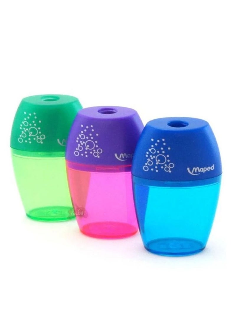 1-Hole Shaker Sharpener Assorted Colours