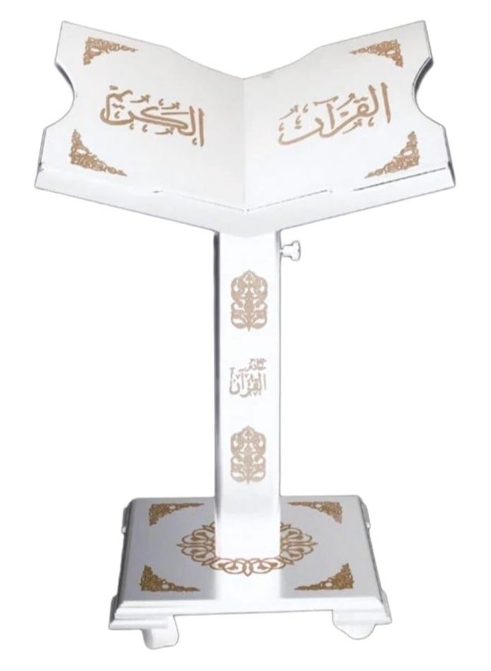 REBENUO Holy Quran stand with an adjustable and moveable wooden base  - Image 1