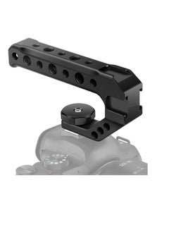 Y&D Universal Camera Hot Shoe Top Handle Grip Video Stabilizing Rig with 3 Cold Mounts for DSLR cameras Fits Microphone  - Image 1
