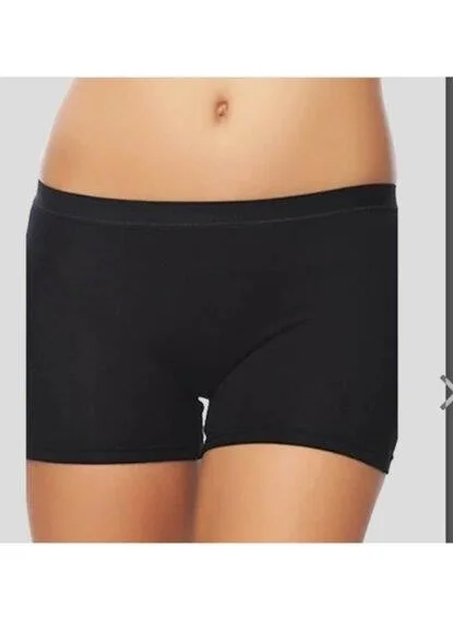 Yeni New Star 3625 Women's Cotton Modal Lycra Boxer Black