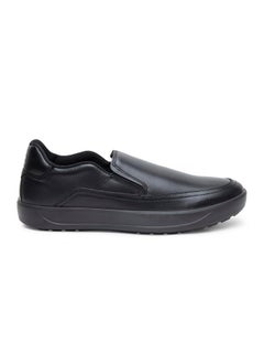 ERGON Ergon Denver Pull On Dress Casual Shoes for Men (Black, Numeric_7)  - Image 4