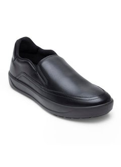 ERGON Ergon Denver Pull On Dress Casual Shoes for Men (Black, Numeric_7)  - Image 1