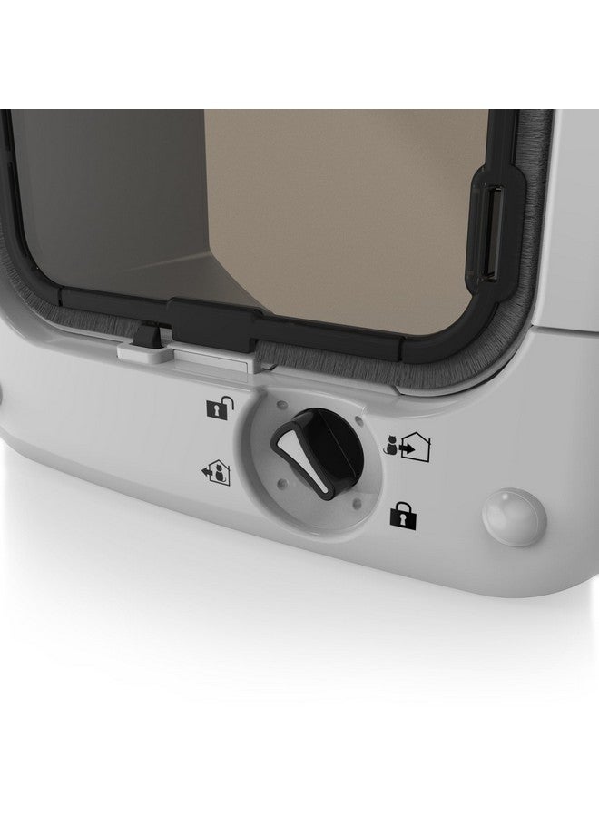 Cat Mate Closer Pets Cat Mate Microchip Activated Medium Size Cat Door For Entry Control Of Up To 30 Cats  Iso And Avid Compatible - Image 5