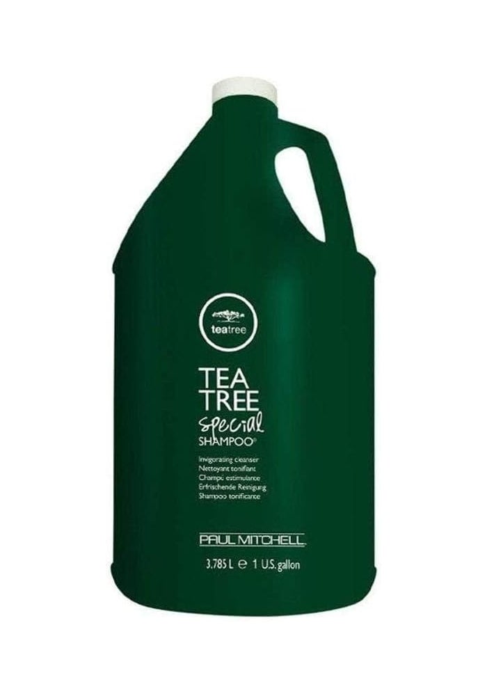 Tea Tree Special Shampoo - 1 Gallon (128 Fl Oz) - Invigorating Cleanser for All Hair Types - Image 2