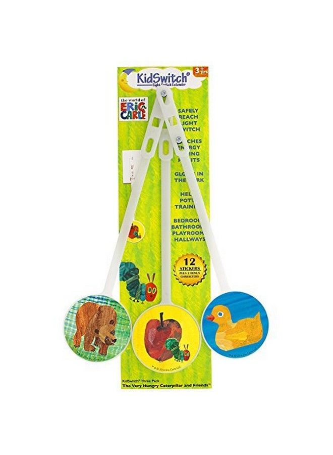 Kidswitch Light Switch Extender 3 Pack The World Of Eric Carle Edition The Very Hungry Caterpillar & Friends Officially Licensed!  - Image 4