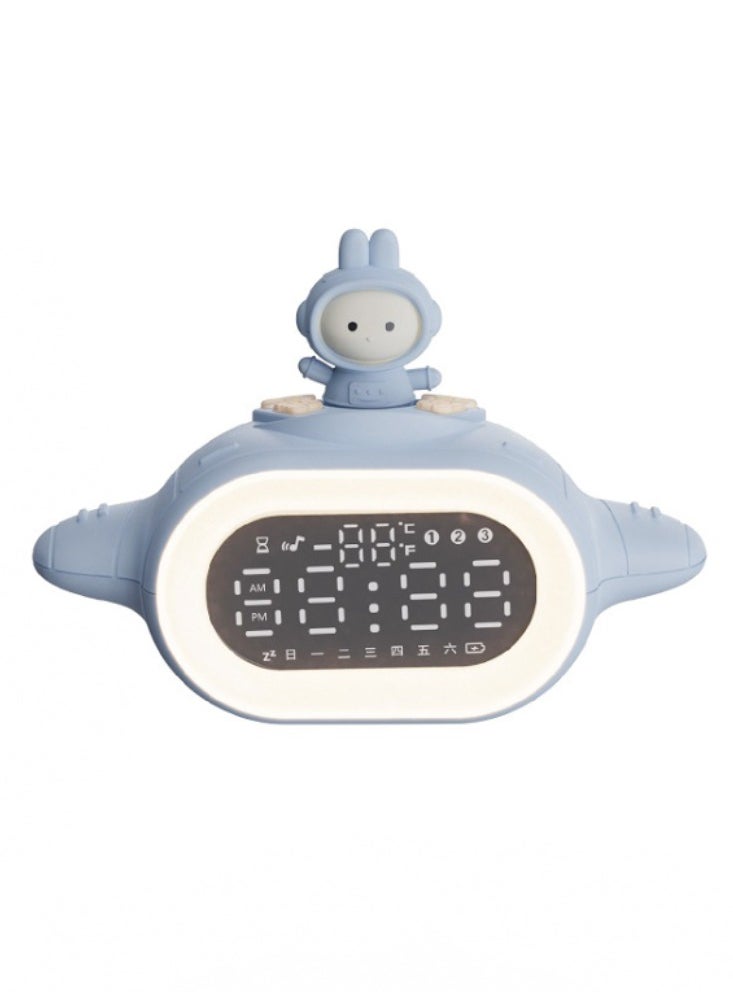 Generic - Multifunctional smart alarm clock, voice-activated wake-up, a great tool for getting up, suitable for children, students and office workers - Image 1