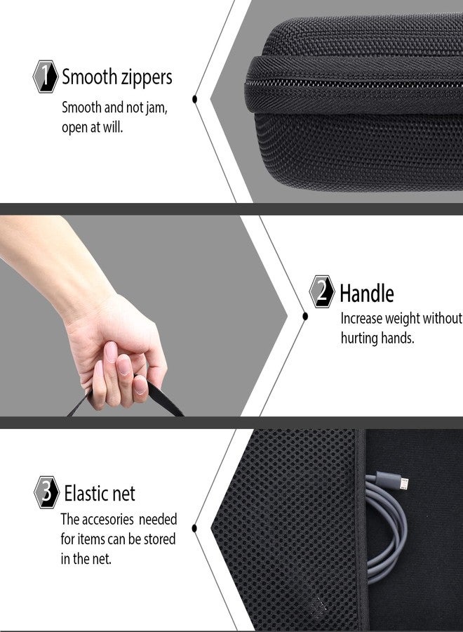 co2CREA Hard Case Replacement for Logitech MX Keys Mini Advanced Wireless Illuminated Keyboard and Anywhere 3 Compact Mouse Combo - Image 4