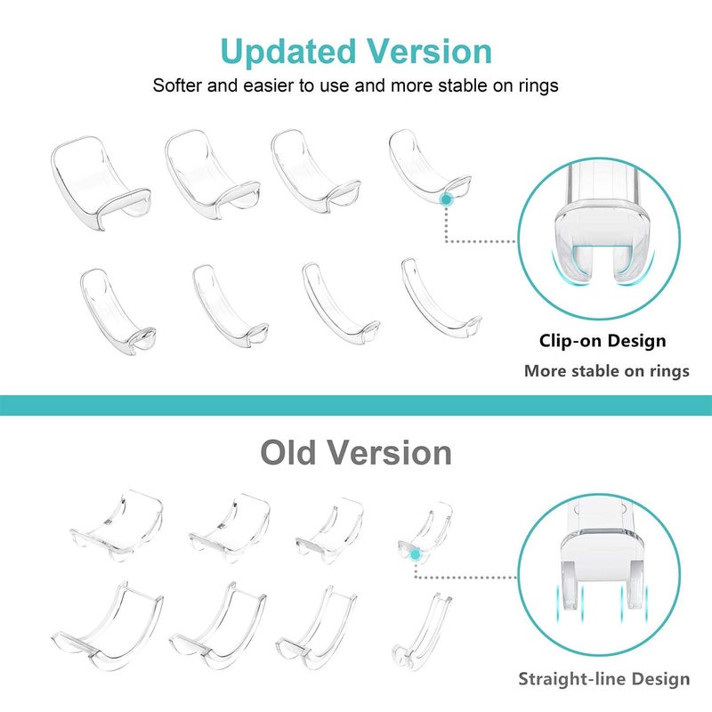 Feramox Invisible Ring Size Adjuster for Loose Rings Ring Adjuster Fit Any Rings, Assorted Sizes of Ring Sizer - Image 2