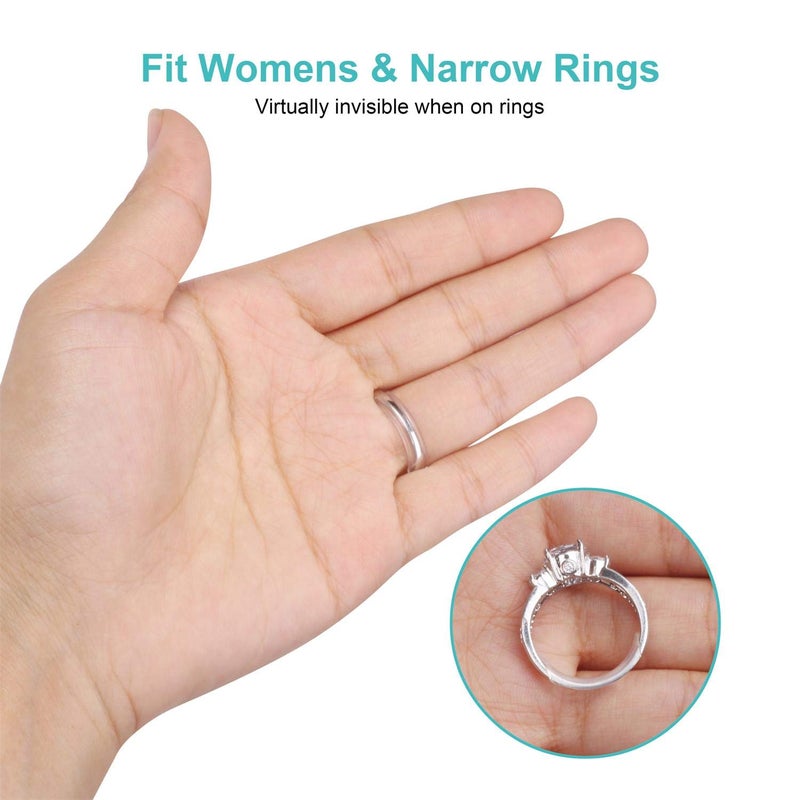 Feramox Invisible Ring Size Adjuster for Loose Rings Ring Adjuster Fit Any Rings, Assorted Sizes of Ring Sizer - Image 5