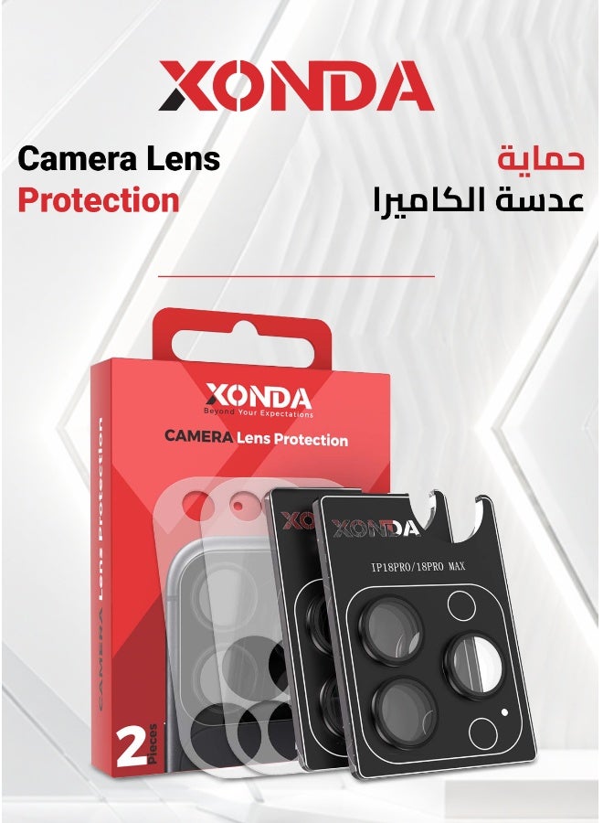 Xonda Iphone 18 Pro Camera Lens, Camera Back side protector - Gray (2 Pcs) - Image 5