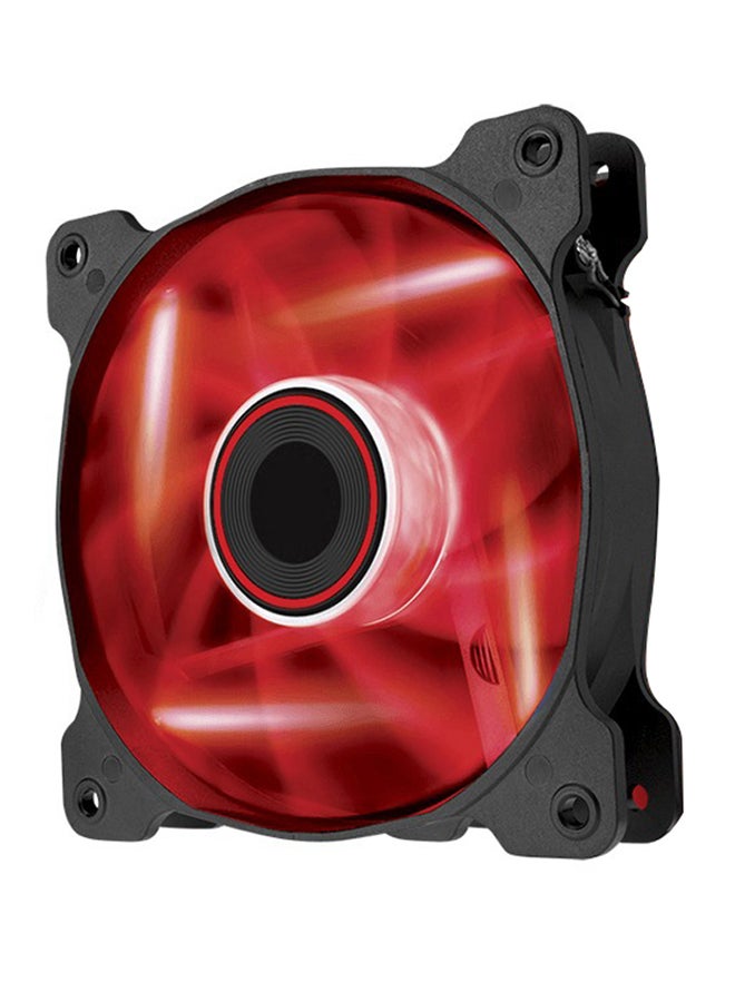 Loquat AF120 LED Illumination PC Case Cooling Fan Red - Image 1