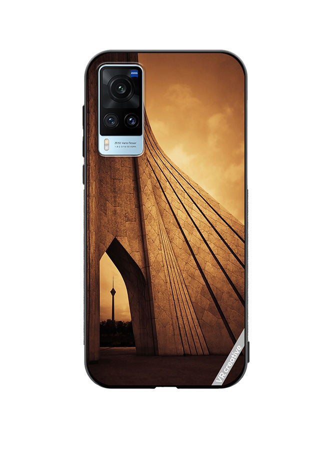 VR CREATIVE Protective Case Cover For Vivo X60 Tehran Iran Design Multicolour - Image 1