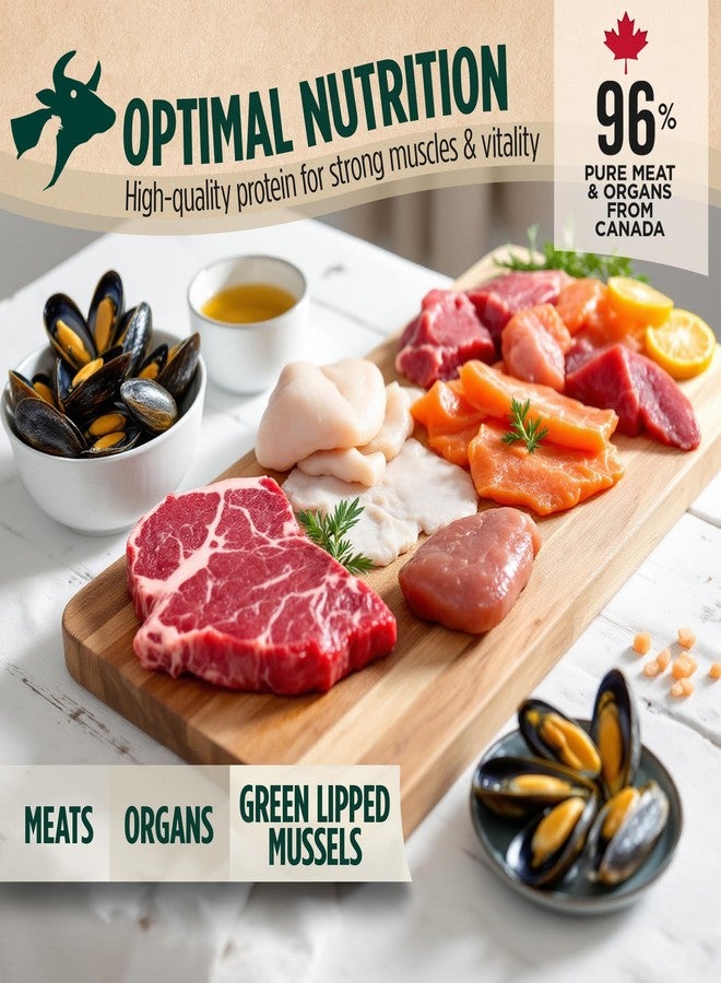 ZEAL Canada Air-Dried Salmon & Duck Recipe for Dogs - Superfood Omega-3 Rich, Dual-Protein, Grain Free, No Fillers, Complete Nutrition (Salmon & Duck, 5 oz) - Image 3