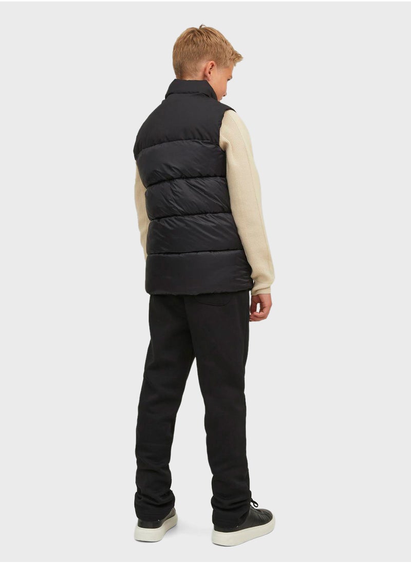 Jack & Jones Junior - Kids Logo Puffer Down Jacket - Image 1