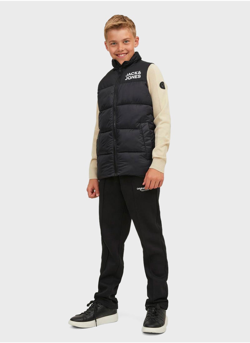 Jack & Jones Junior - Kids Logo Puffer Down Jacket - Image 1