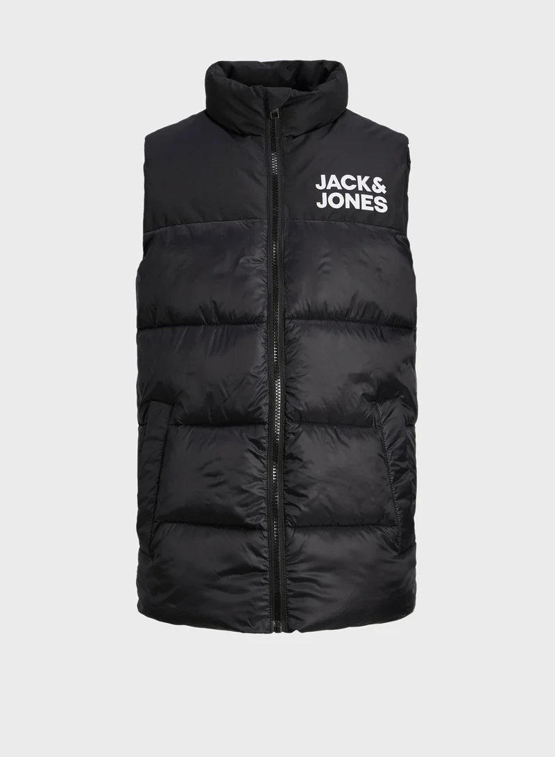 Jack & Jones Junior Kids Logo Puffer Down Jacket