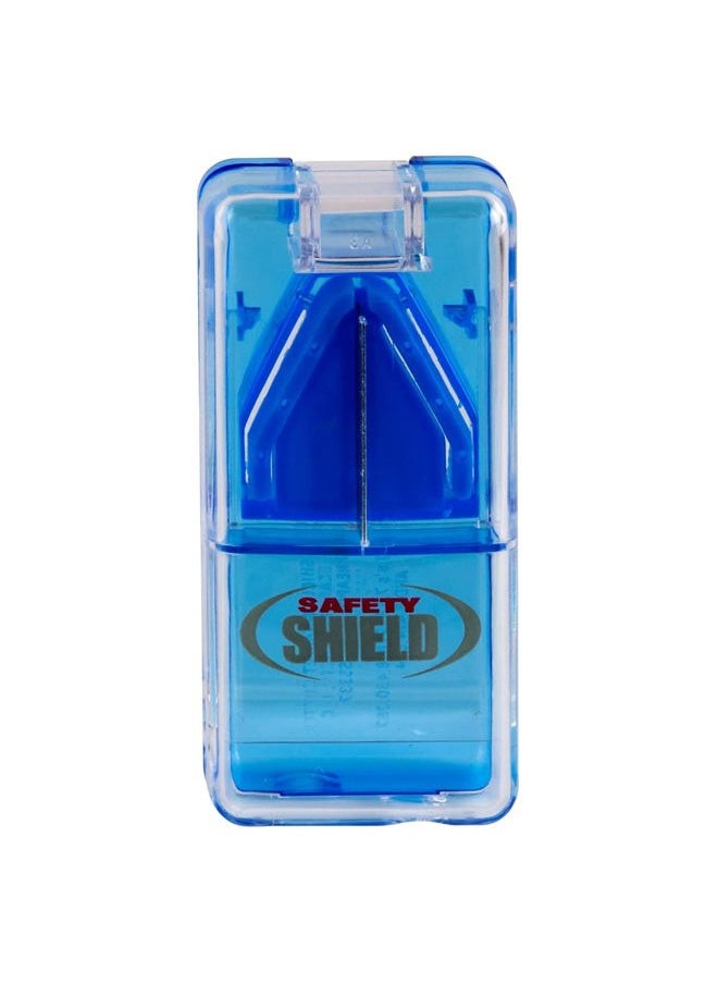 Ezy Dose Ezy Dose Pill Cutter with Safety Shield, Daily Usage, Safely Cut Pills, Vitamins and Tablets, Accurate and Easy Cutting, Travel Sized, Color May Vary, BPA Free  - Image 2
