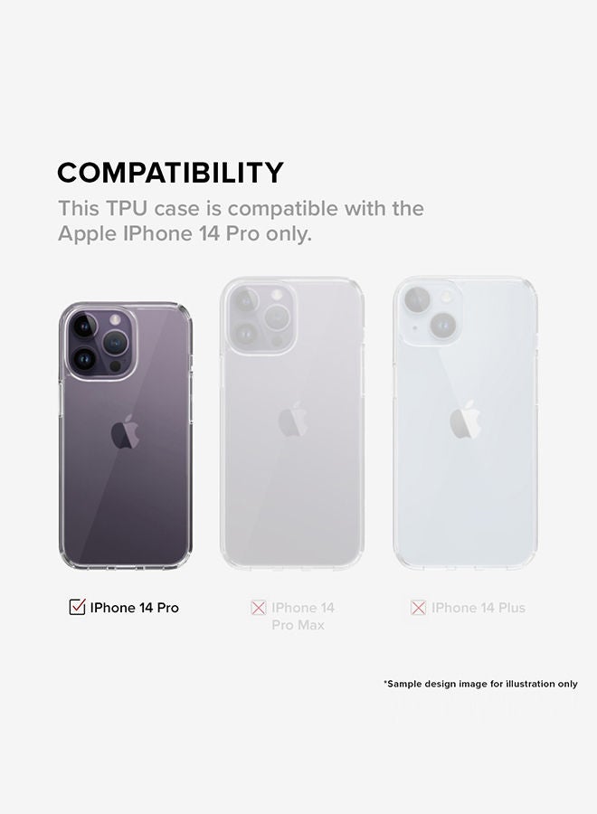 Stylizedd Tough Pro Series Case for Apple iPhone 14 Pro, Dual Layer hybrid PC and TPU Customized Mobile Cover Shield with inner TPU protection Matte Finish - No Signal TV  - Image 2
