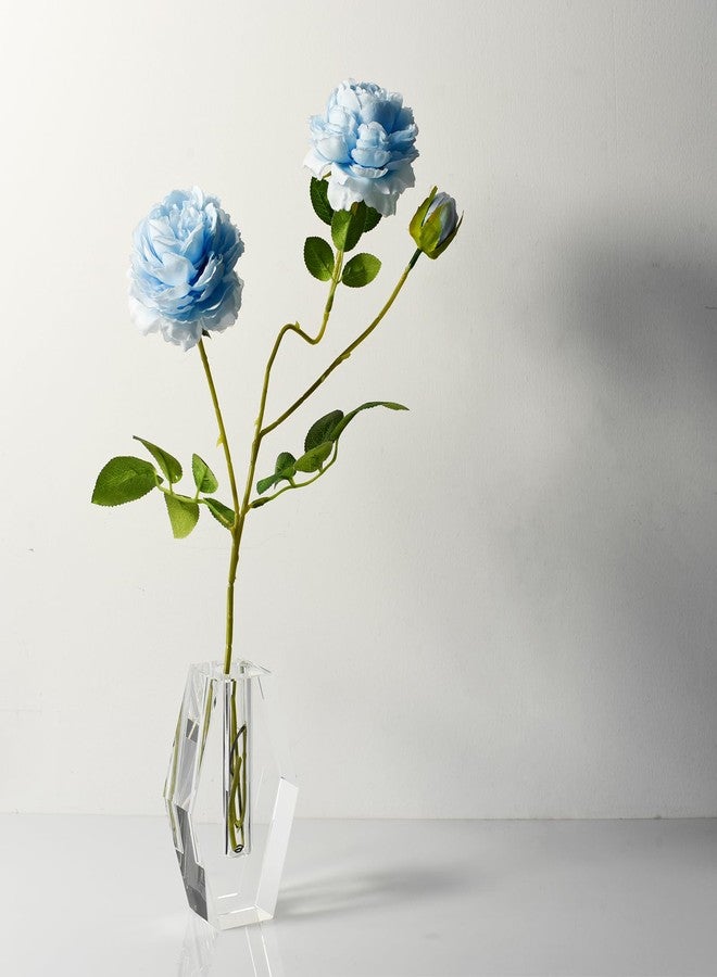 kitCom Crystal Vase 4.5-inch High, Modern Crystal Home Office Decor for Living Room Dining Table Centerpieces, Birthday and Wedding - Image 3
