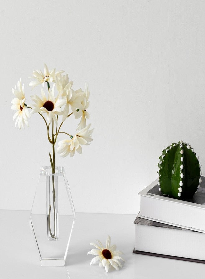 kitCom Crystal Vase 4.5-inch High, Modern Crystal Home Office Decor for Living Room Dining Table Centerpieces, Birthday and Wedding - Image 4