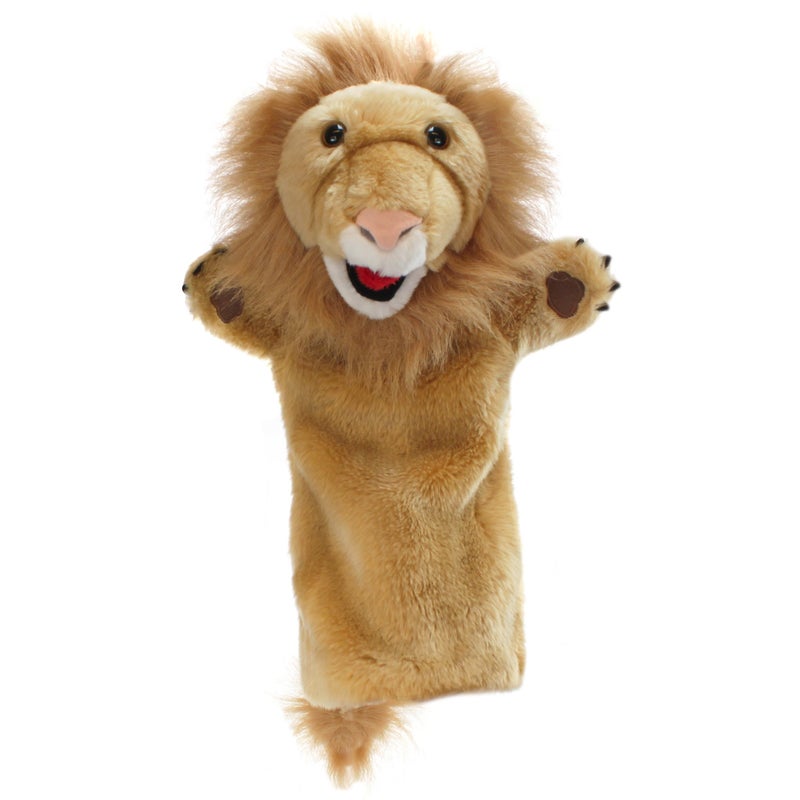 The Puppet Company دمية الأسد ذات الأكمام الطويلة من شركة الدمى، 15 بوصة - Image 1