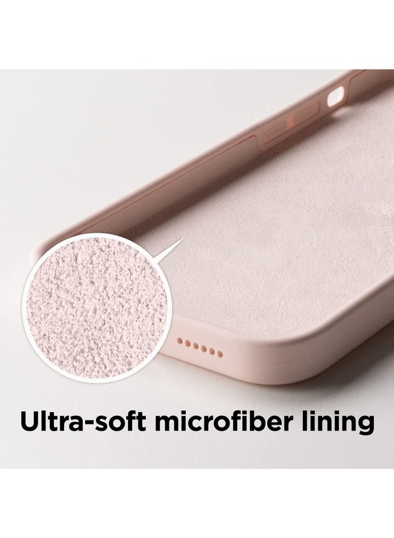 Compatible with iPhone 15 Pro Max Case Liquid Silicone Case Full Body Protective Cover Shockproof Slim Phone Case Anti-Scratch Soft Microfiber Lining 6.7 inch