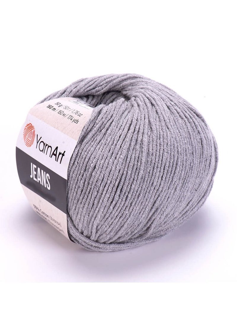 YarnArt Set Of 5 Pcs High Quality Jeans Yarn For Knitting - Image 1