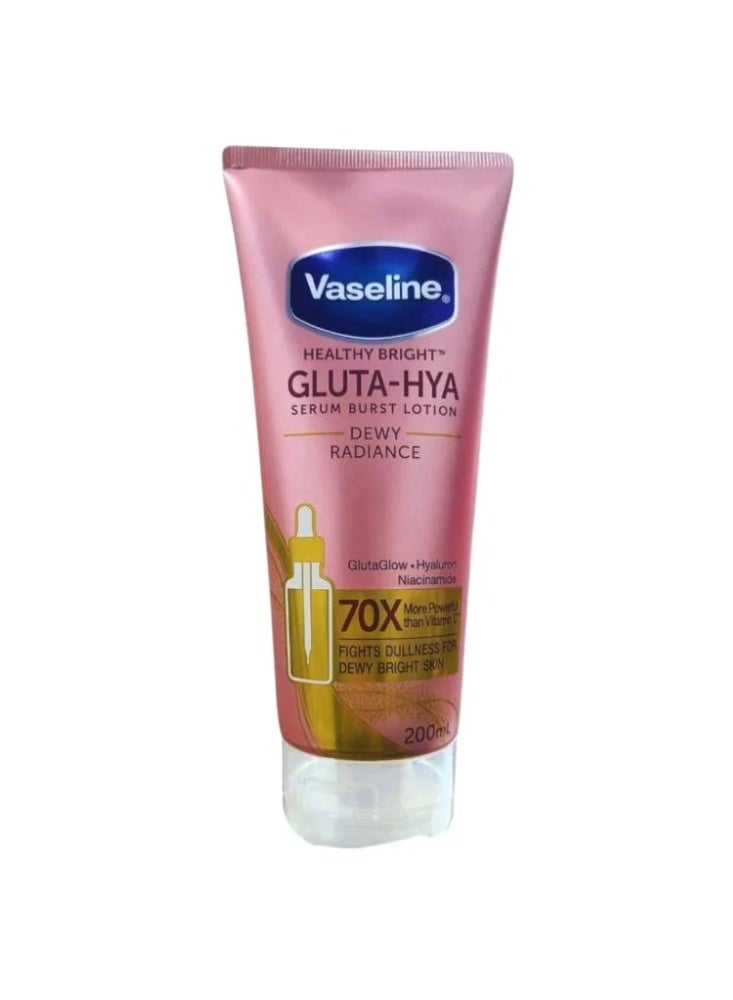 Vaseline - Gluta-Hya Burst Serum Dewy Glow Lotion with Niacinamide - 200ml