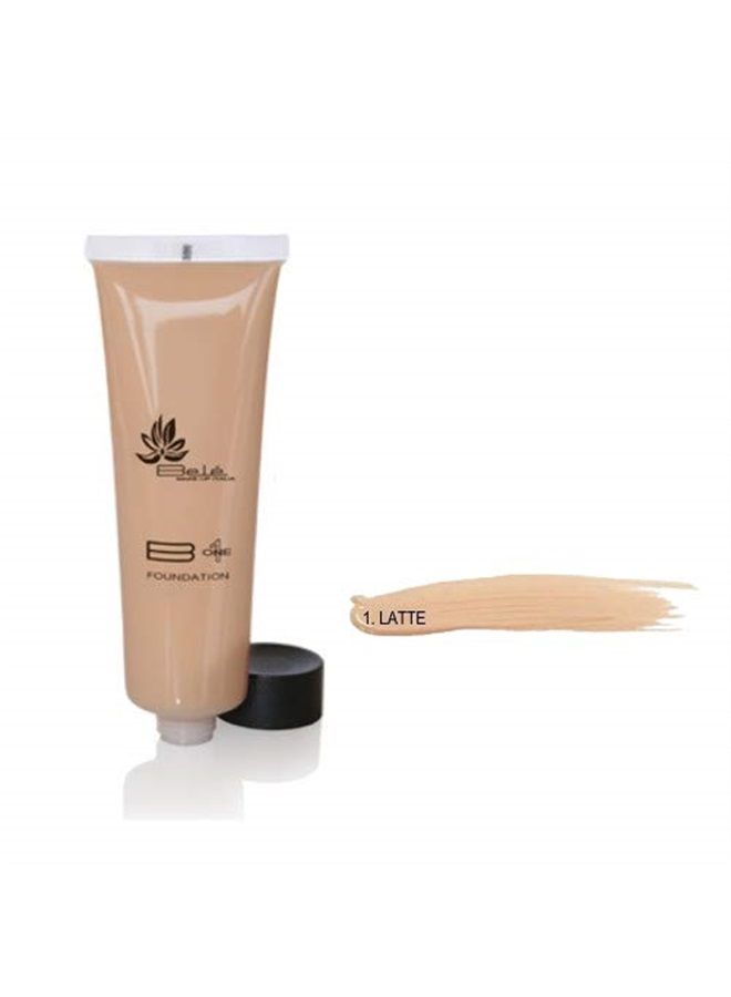 BELÉ MAKE UP ITALIA Belé MakeUp Italia b.One Fluid Foundation (#1 Latte) (Made in Italy) - Image 1